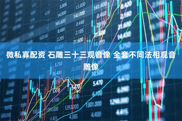 微私寡配资 石雕三十三观音像 全套不同法相观音雕像