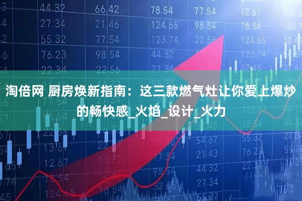 淘倍网 厨房焕新指南：这三款燃气灶让你爱上爆炒的畅快感_火焰_设计_火力